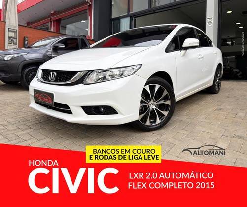 HONDA CIVIC 2.0 LXR 16V FLEX 4P AUTOMÁTICO